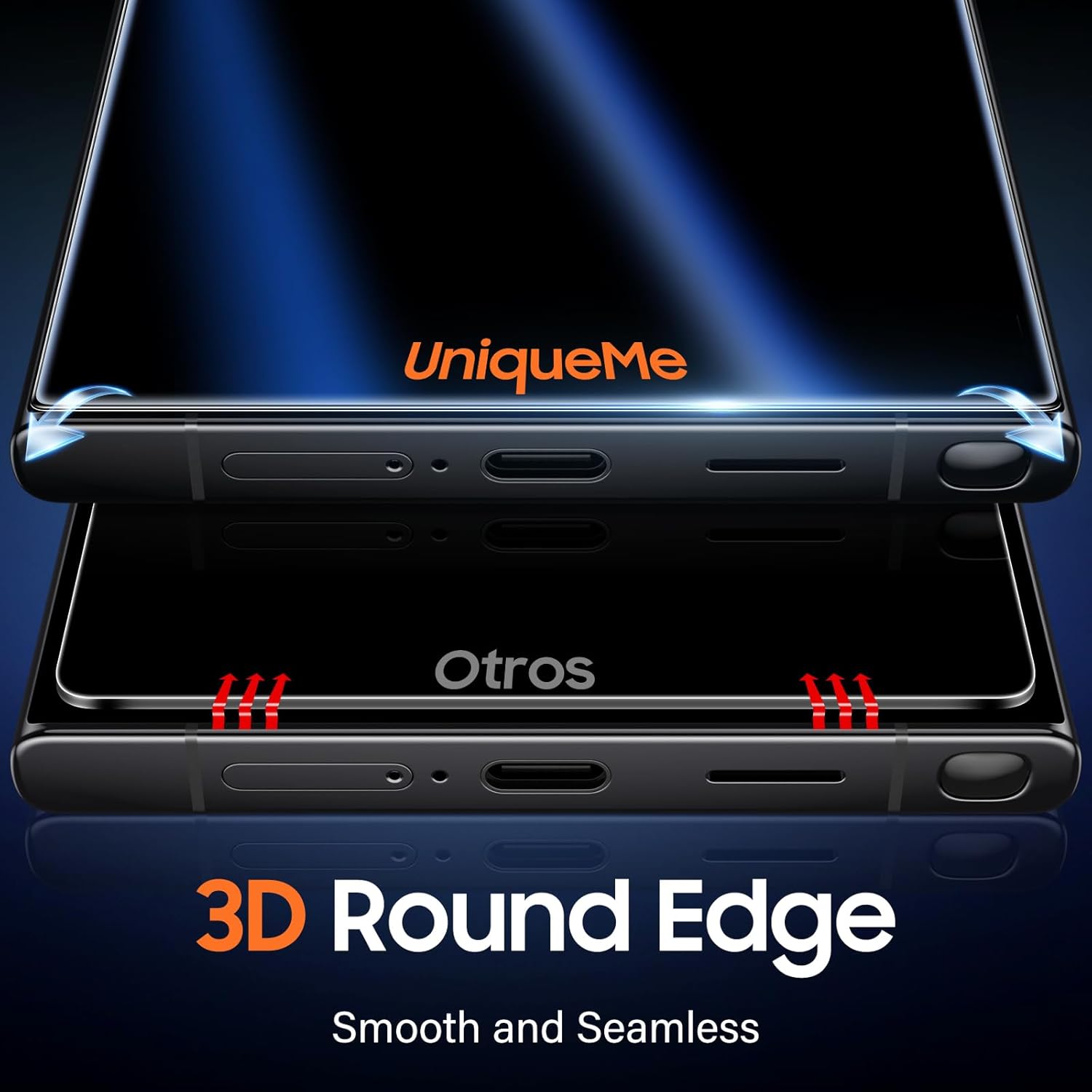 Thumbnail 4 de UniqueMe S24 Ultra Privacy Screen Protector 2-Pack