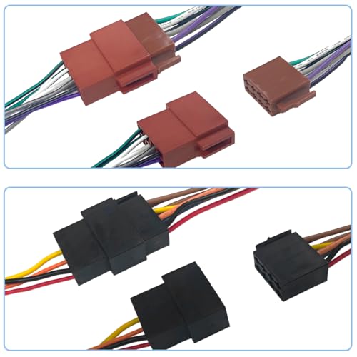 Thumbnail 7 de Xiatiaosann Cable conector ISO 16 pines para radio coche — Adaptador ISO a DIN de repuesto