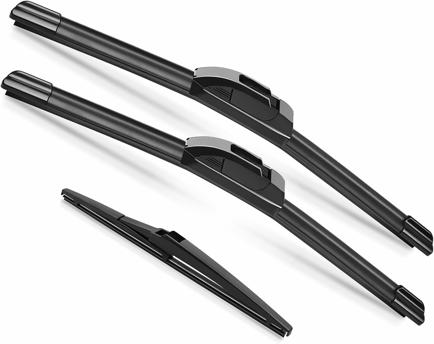 Detalle de JARHOT 26" + 16" Front Wiper Blades + 11" Rear Wiper Blade for Hyundai Tucson (2022–2024) — Factory-Quality, Hook Wipers
