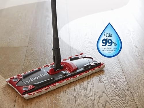Thumbnail 8 de Vileda Ultramax Turbo: Balai plat innovant avec seau essoreur et microfibre 80%