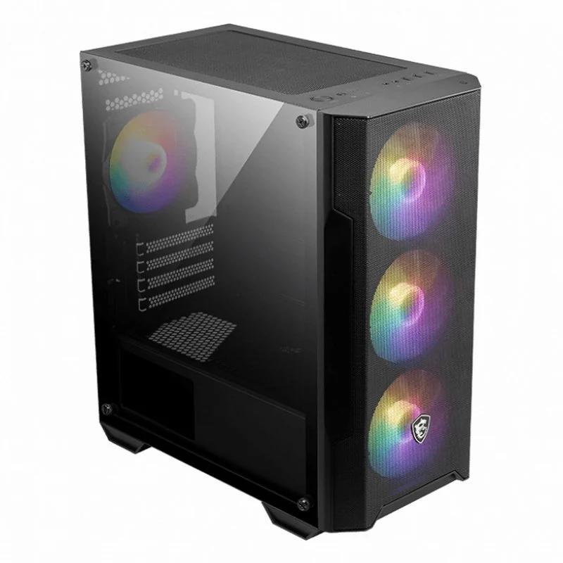 Thumbnail 3 de MSI MAG FORGE M100A RGB torre negra con ventana