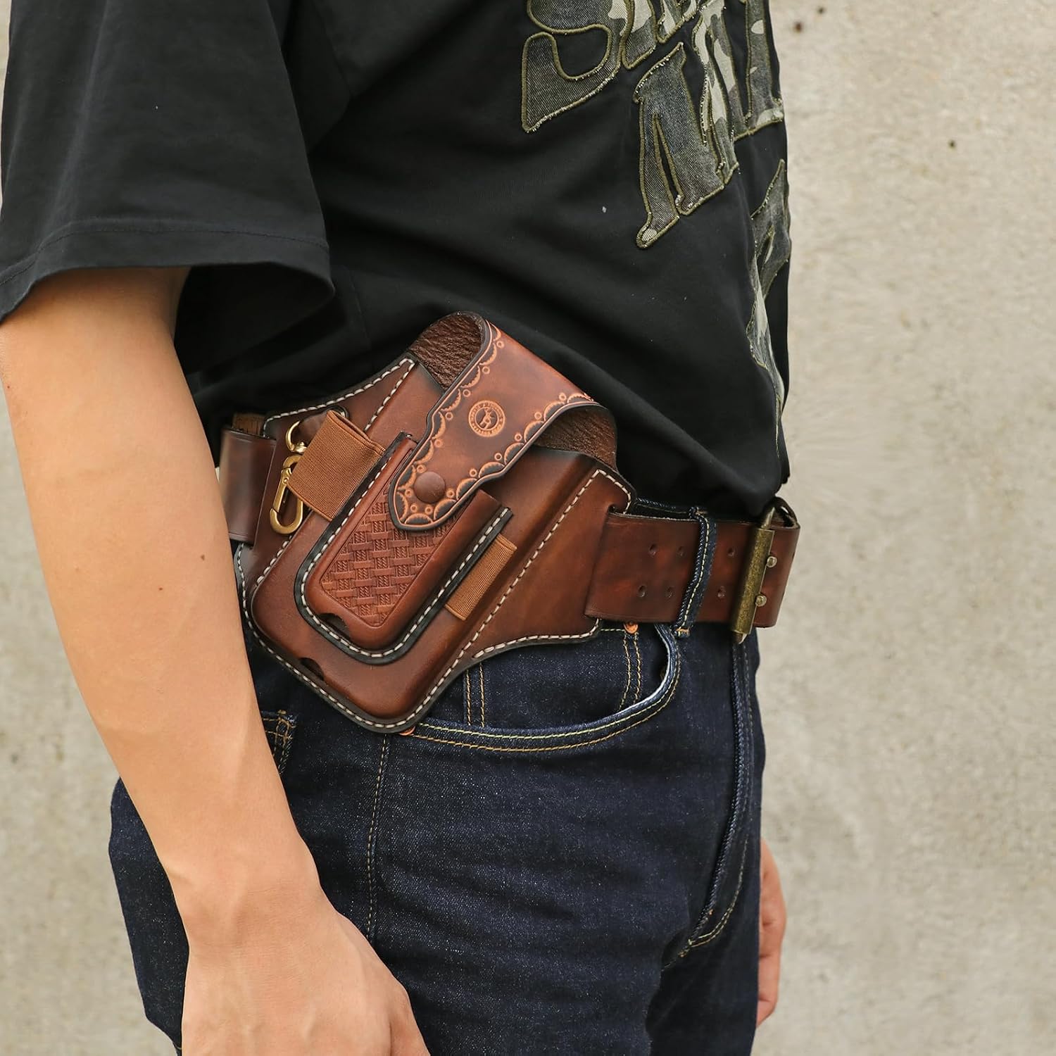 Thumbnail 5 de TOURBON Multitool Leather Sheath 5.1in
