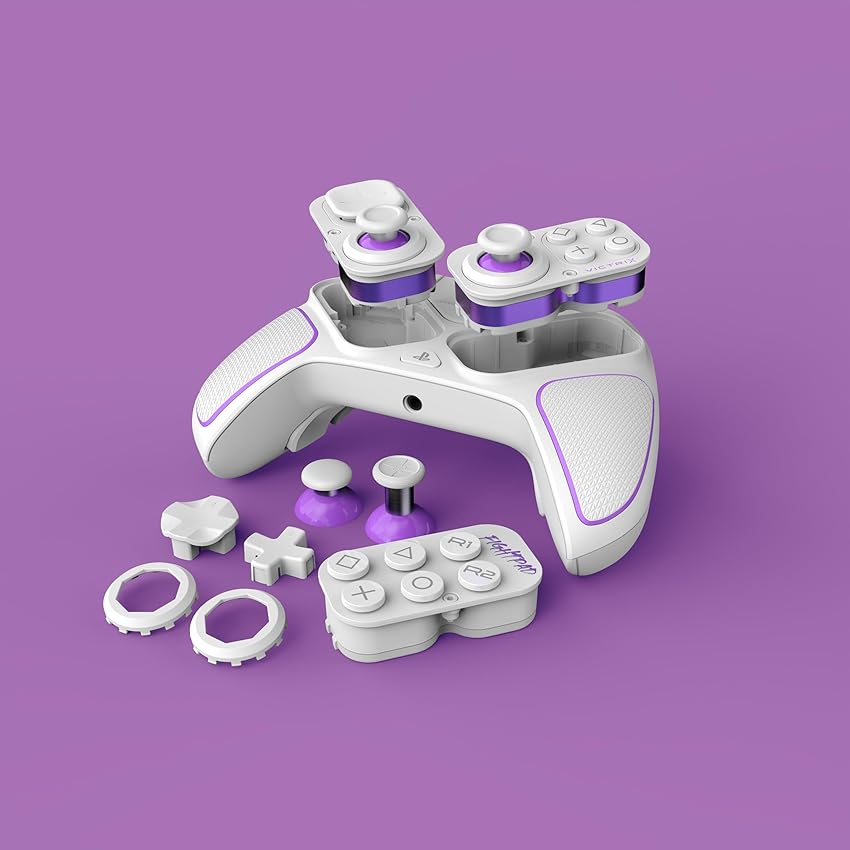 Detalle 1 de PDP Victrix Pro BFG mando gaming inalámbrico blanco