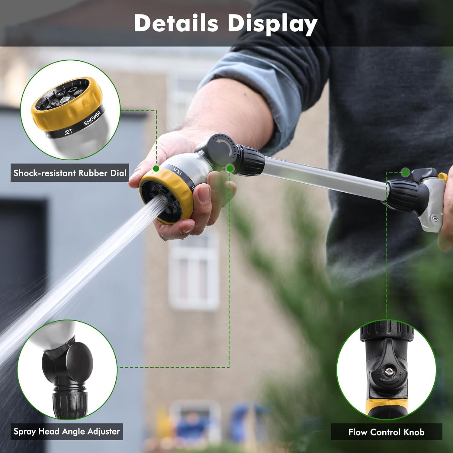 Thumbnail 4 de RESTMO 48cm Watering Lance with 7 Sprays