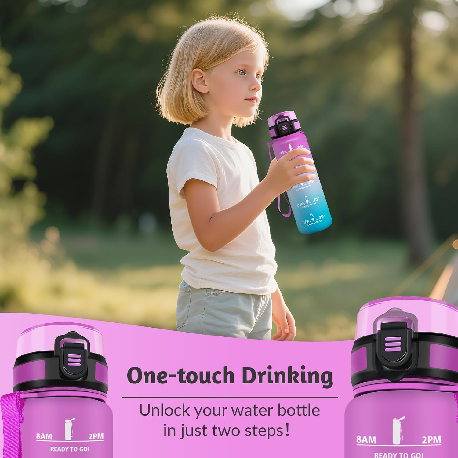Detalle 2 de HoneyHolly Gourde 500 ml étanche 🥤