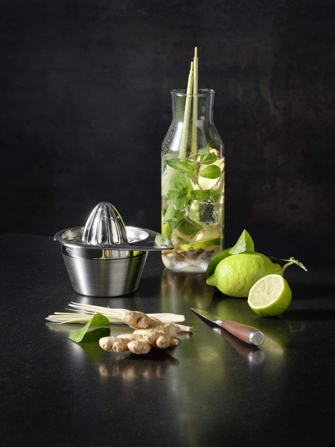 Thumbnail 5 de RÖSLE Exprimidor de Cítricos 🍋, Recipiente Grande, Acero Inoxidable