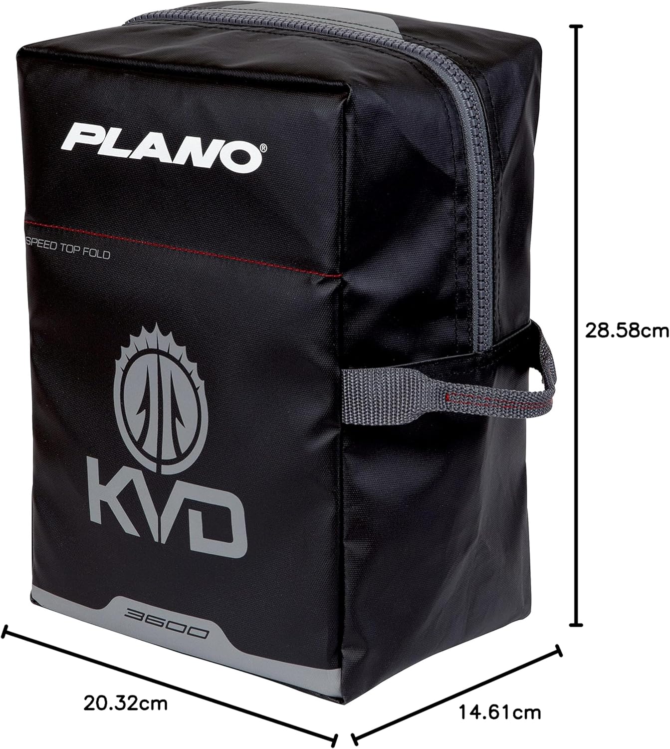 Thumbnail 3 de Plano KVD Wormfile Signature Series 3600 Speedbag – Sac de pêche souple KVD avec rangement rapide et intérieur lumineux