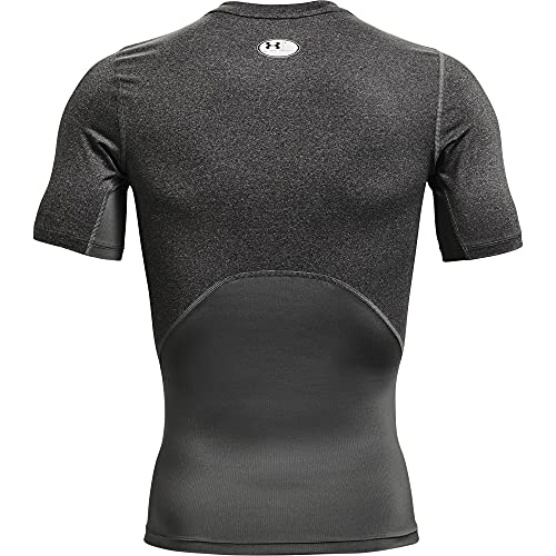 Thumbnail 4 de Under Armour Homme T-Shirt Heatgear Carbon Heather/Black ⚙