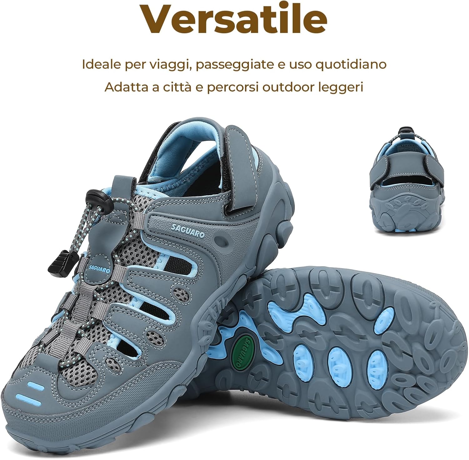 Thumbnail 6 de SAGUARO Sandali Donna Antiscivolo e Traspiranti – Sandali da Trekking 36-42 EU
