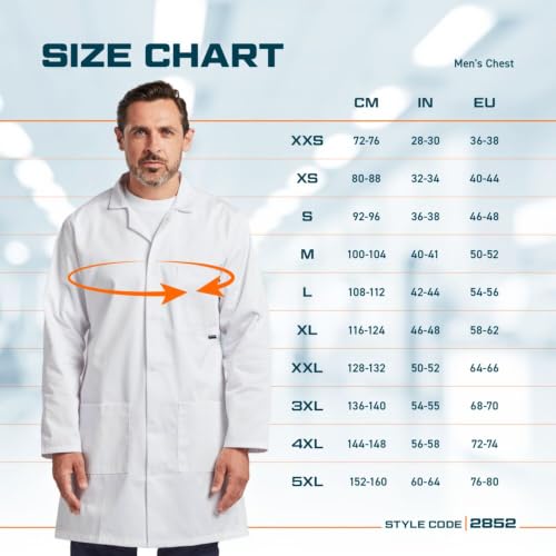 Detalle 2 de Portwest lab coat Kingsmill polycotton