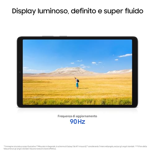 Detalle de Samsung Galaxy Tab A11 8.7" WiFi, 4 GB RAM, 64 GB, 3 anni di garanzia