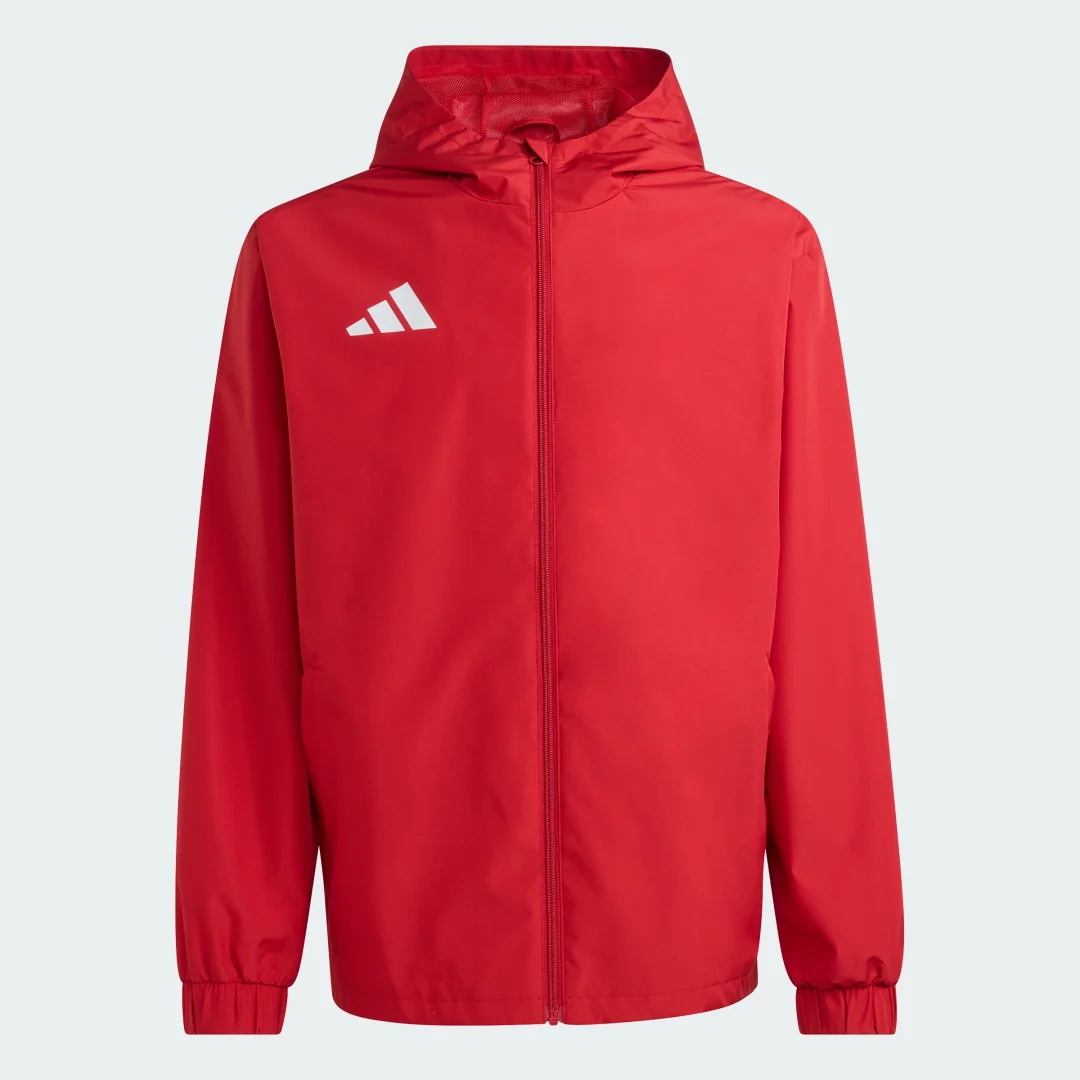 Detalle 2 de Adidas Entrada26 All Weather, chaqueta roja