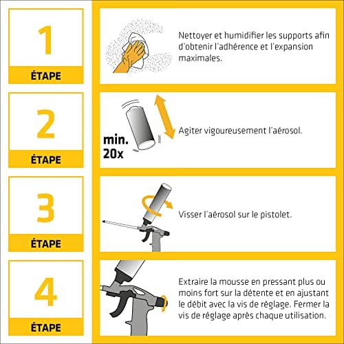 Detalle 2 de Sika Boom 528 Mousse PU Expansive Pistolable 500 ml – SIKA
