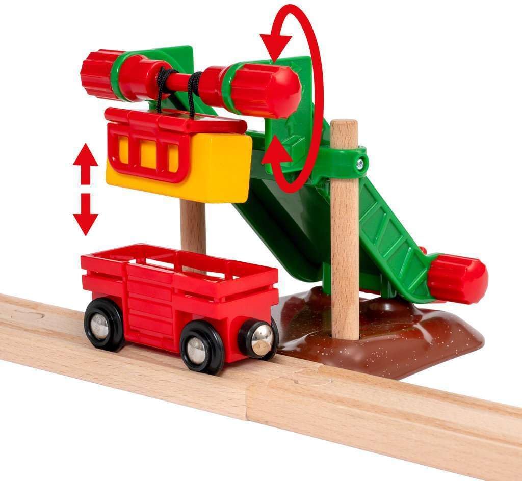 Thumbnail 4 de Brio World - Circuit de la Ferme et Locomotive à pile (33984) – Coffret bois 30 pièces