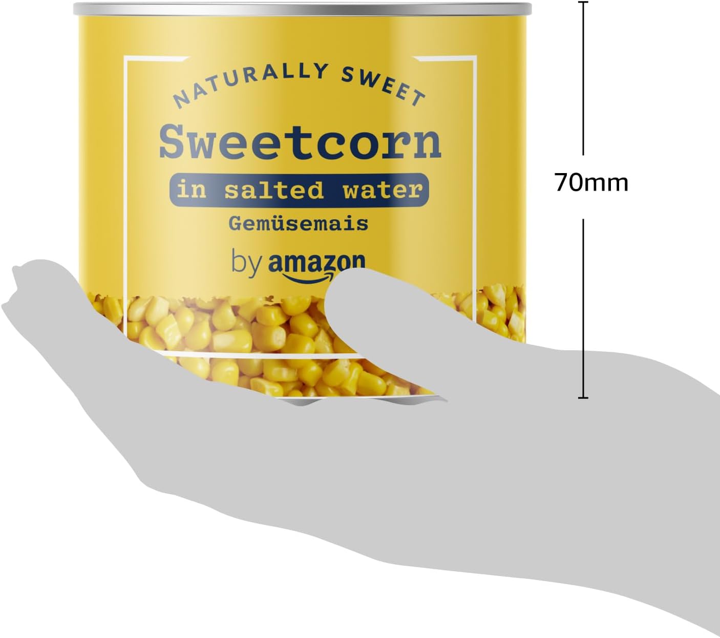 Thumbnail 4 de By Amazon Sweet Corn 3x160g: mais dolce in multipack per piatti veloci e vegetariani