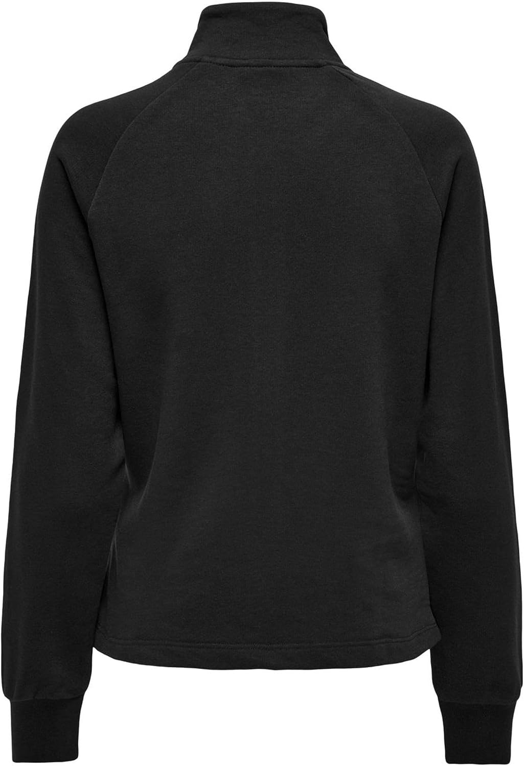 Detalle de Only Play Womens Onpmelina LS Hn Zip SWT Noos Sweatshirt Jacket, Black