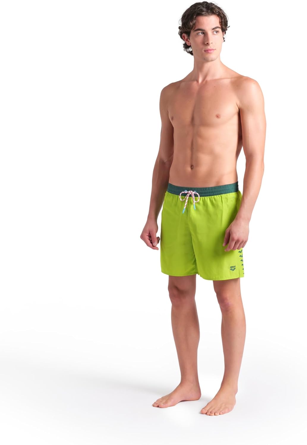 Thumbnail 4 de Arena Men’s Team Stripe Beach Boxer : short de plage homme à séchage rapide