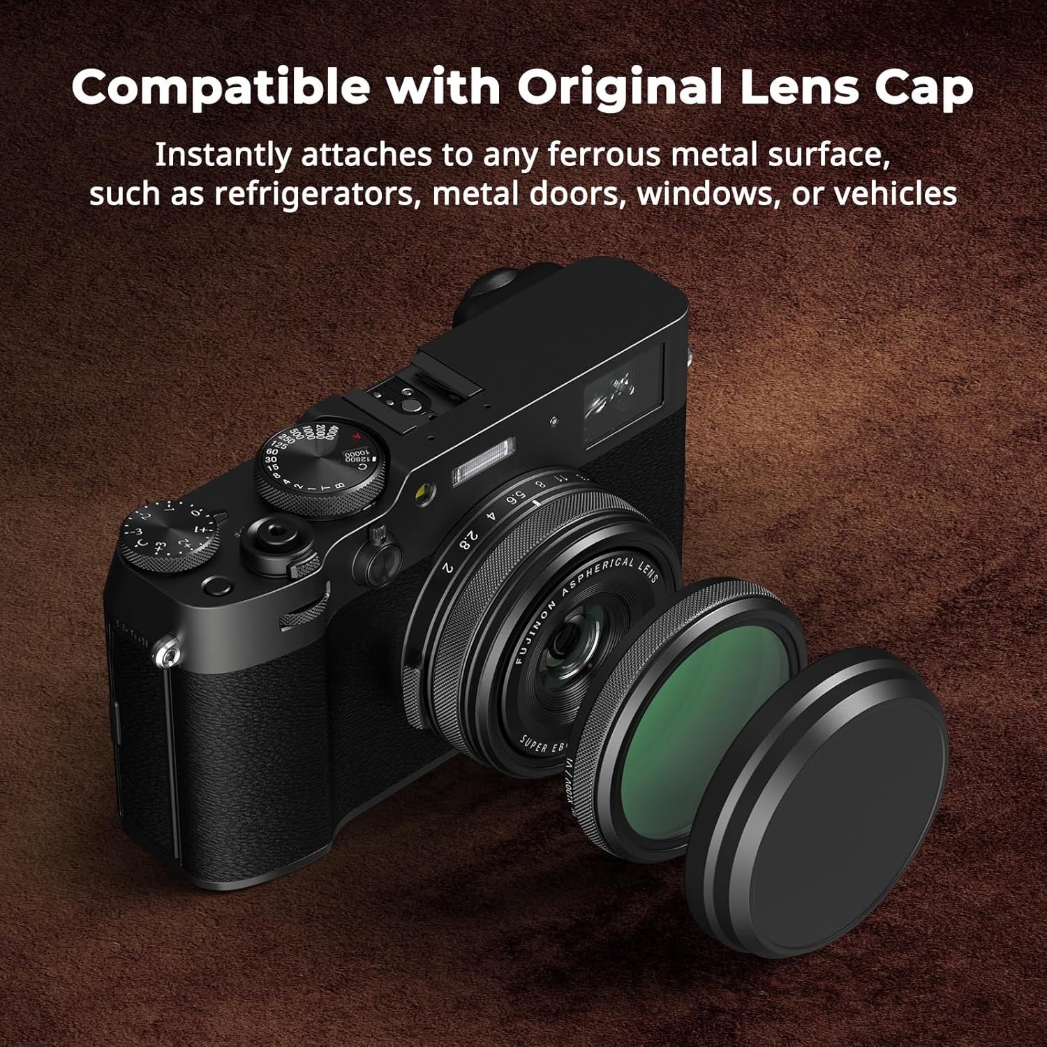 Thumbnail 5 de SmallRig 5852 Filtre UV pour Fujifilm X100VI / X100V (noir) – verre optique, transmission 99%