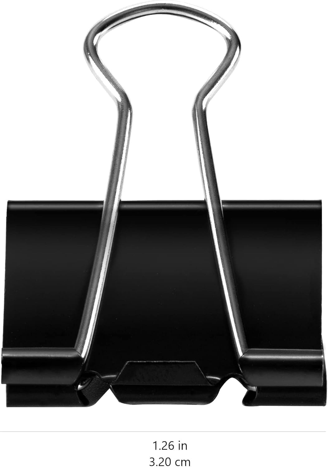 Thumbnail 2 de Amazon Basics Binder-Clips: 5/8 Zoll Öffnung, 1-1/4 Zoll Breite – 96 Stück in 8 Packungen