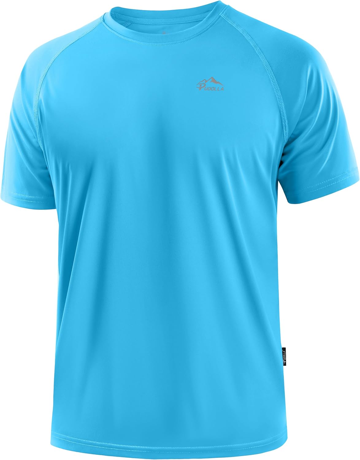 Thumbnail 6 de Pudolla Men's Rashguard: UPF 50+ Sun Protection, Quick-Dry Short Sleeve Shirts