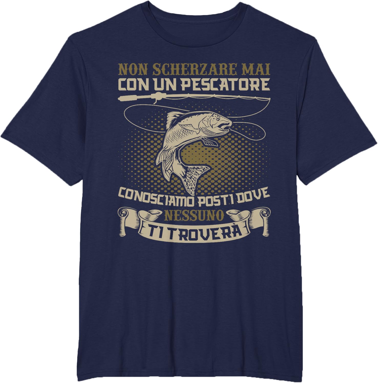 Thumbnail 4 de Pesca Pescatori A Mosca Divertente Maglietta