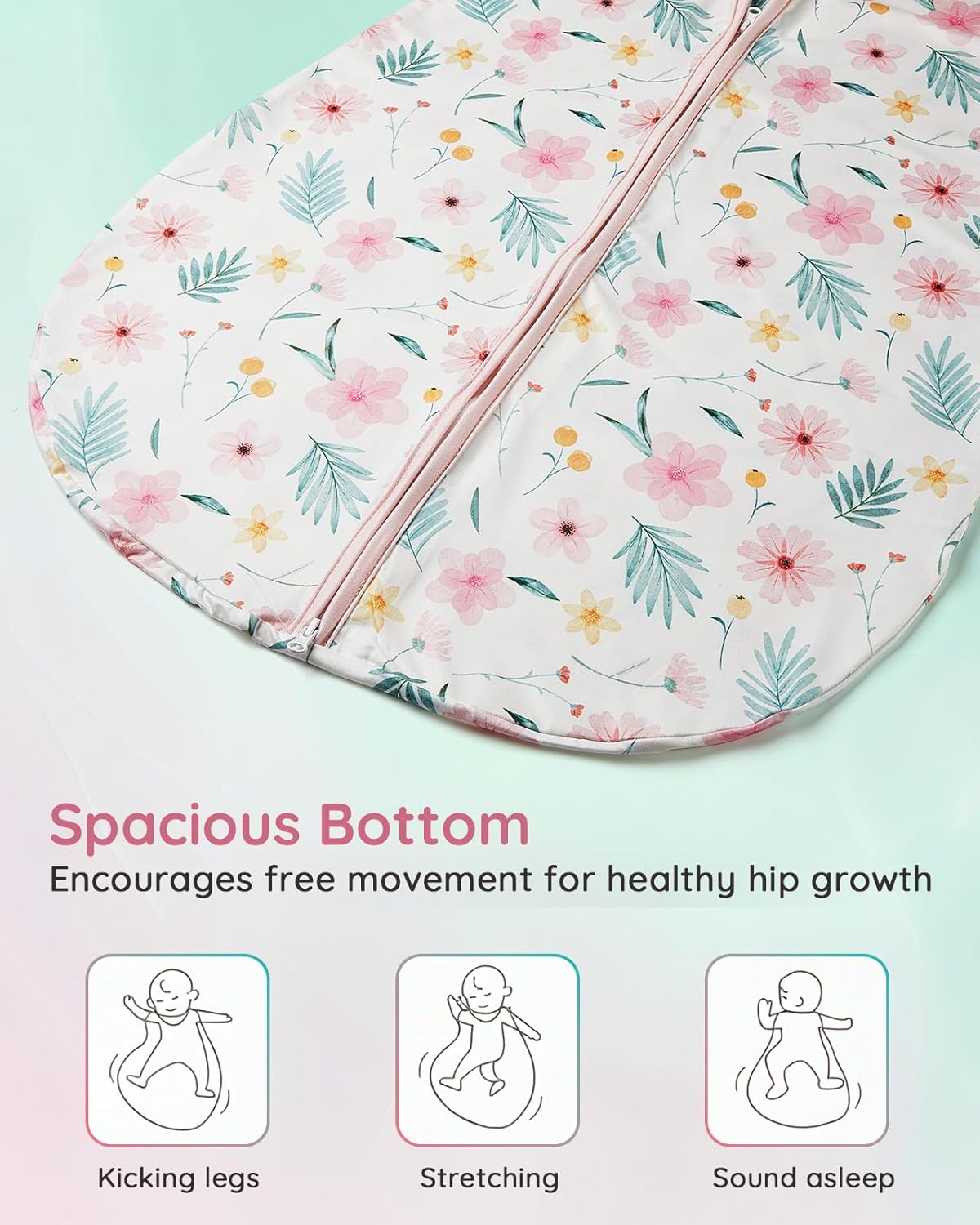 Thumbnail 3 de Lilian&Gema 0.5 TOG Baby Sleeping Bag for 12-18 Months – Lightweight Summer Sleepsack