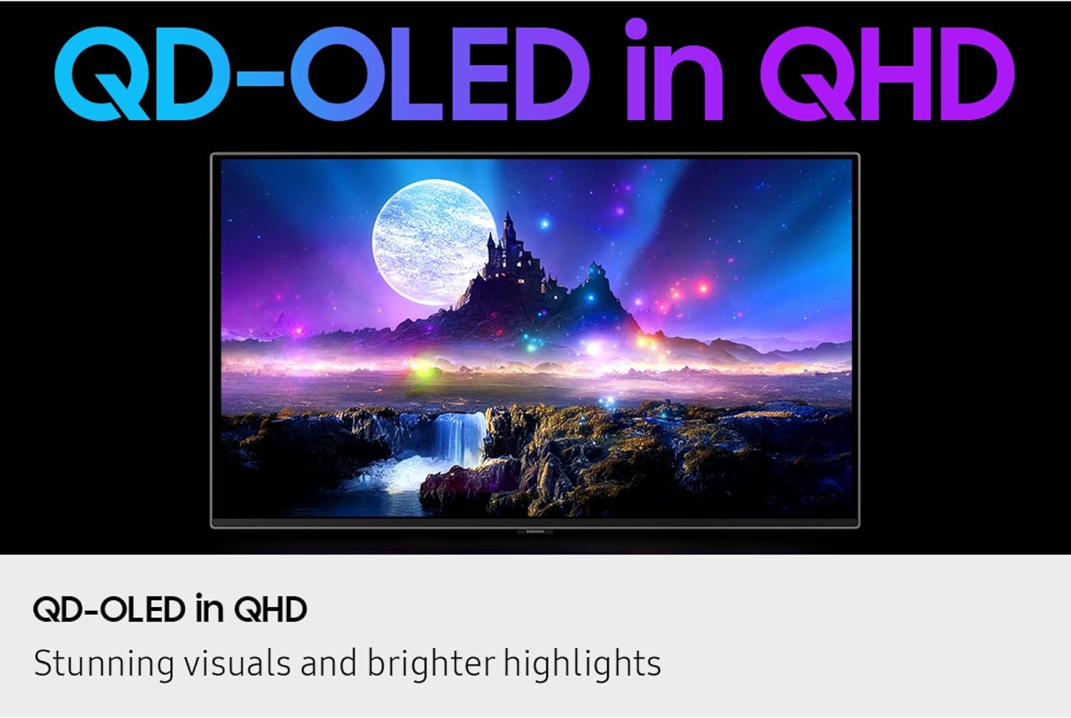 Detalle 2 de SAMSUNG Odyssey OLED G6 27" QHD Gaming Monitor