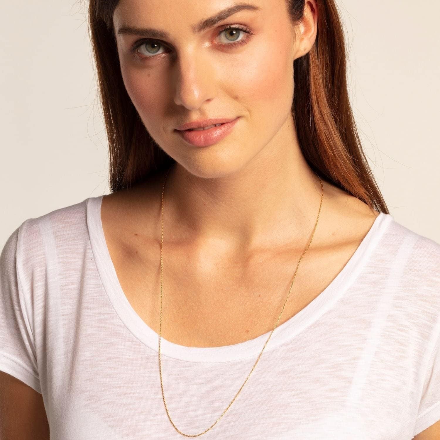Detalle 2 de THOMAS SABO Damen-Ankerkette aus 925 Sterling Silber, 42 cm (verstellbar 38–42 cm) – KE1105-001-12-L42v