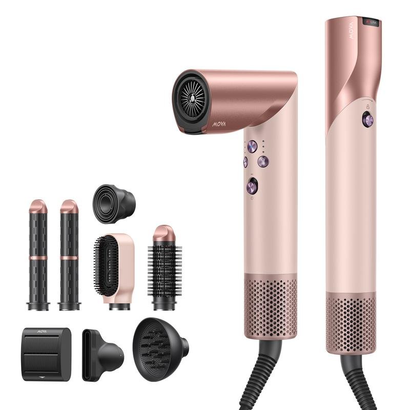 Thumbnail 1 de Secador de Pelo Mova Master 10 1600W con Difusor Rosa – 7 en 1