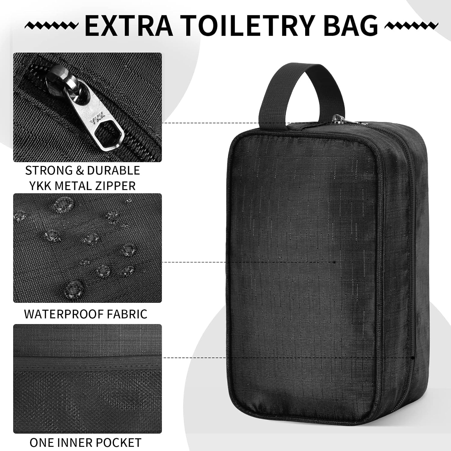 Detalle de Lubardy Borsone da Viaggio Grande 65L/80L/100L Pieghevole, Impermeabile, Leggero e Versatile con Scomparti per Scarpe