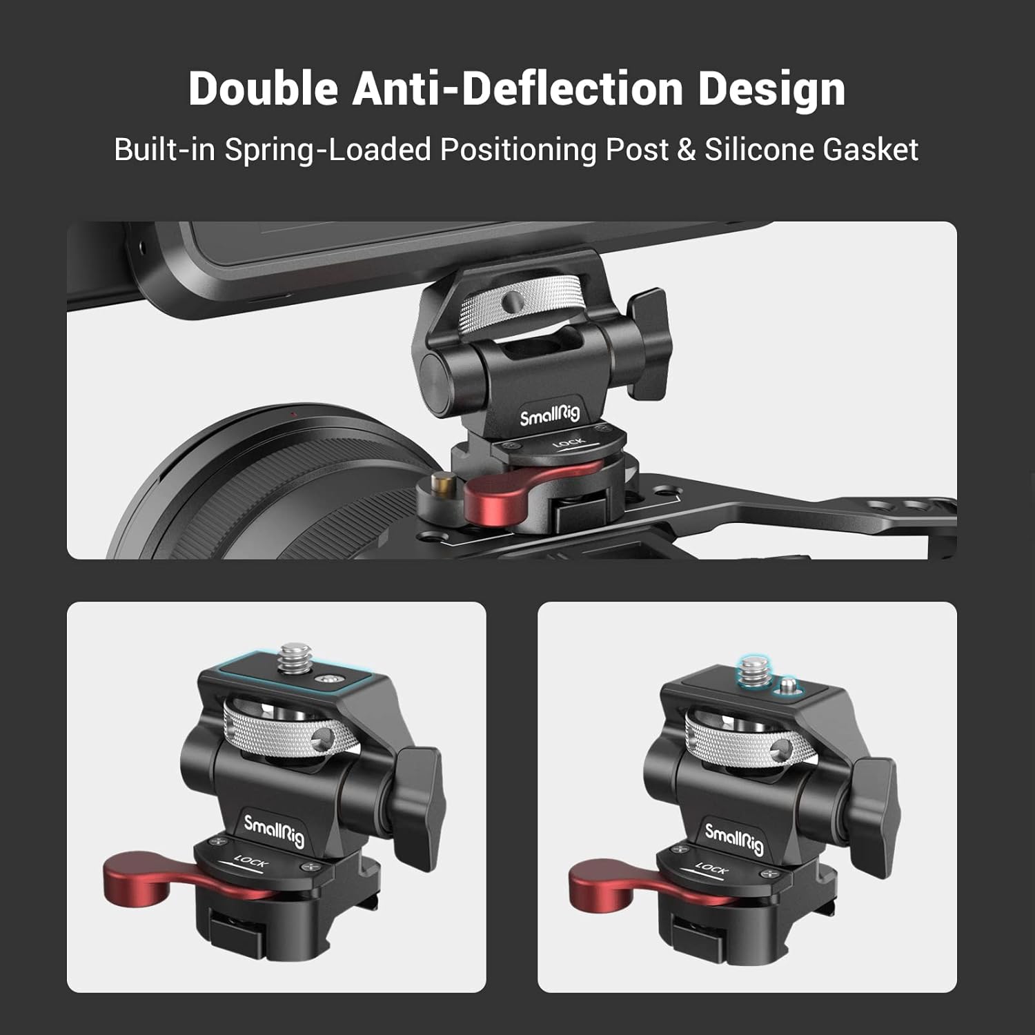 Thumbnail 3 de SMALLRIG 2906B supporto monitor 5-7"