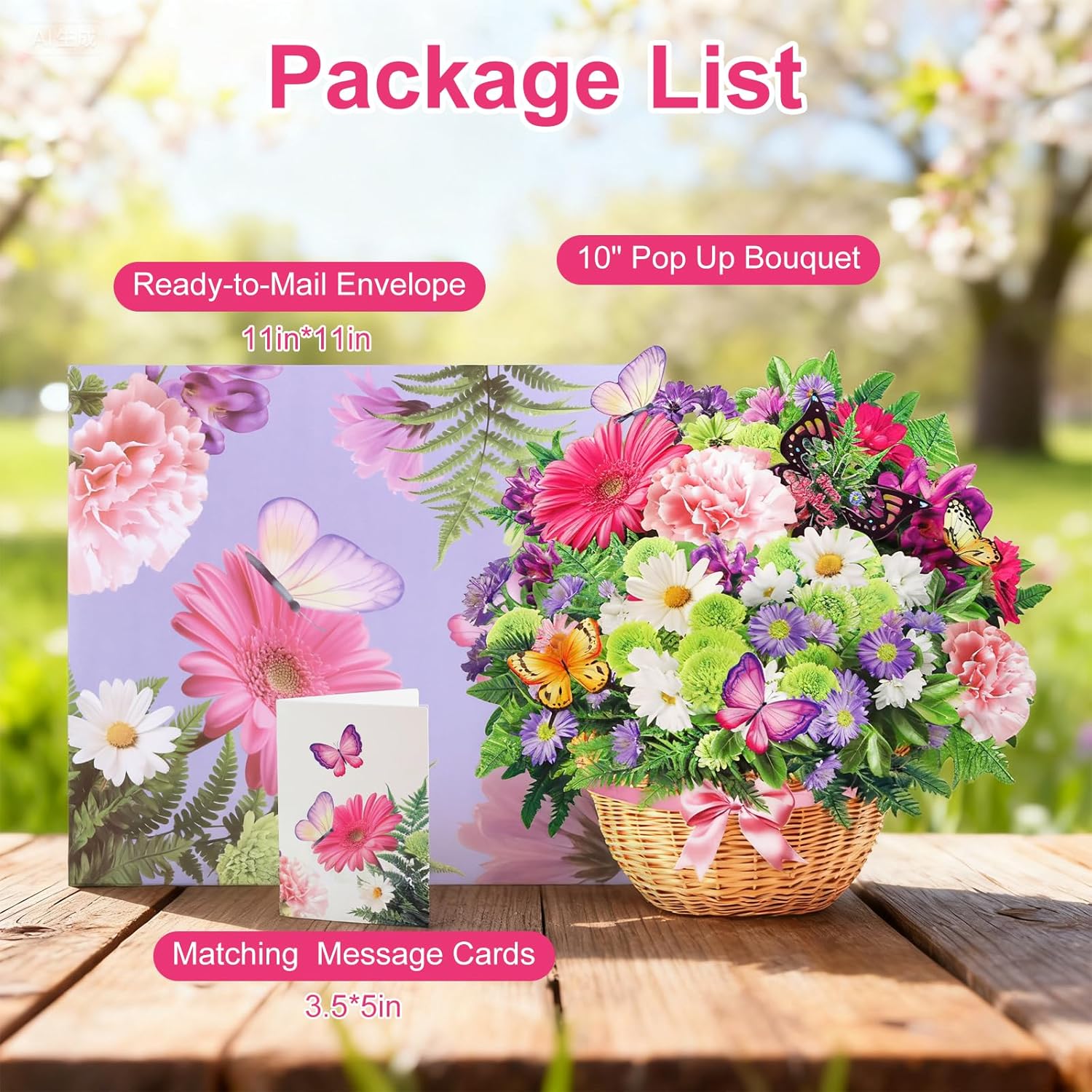 Thumbnail 6 de Birthday Cards: 3D Pop-Up Daisy Bouquet with Music and Lights