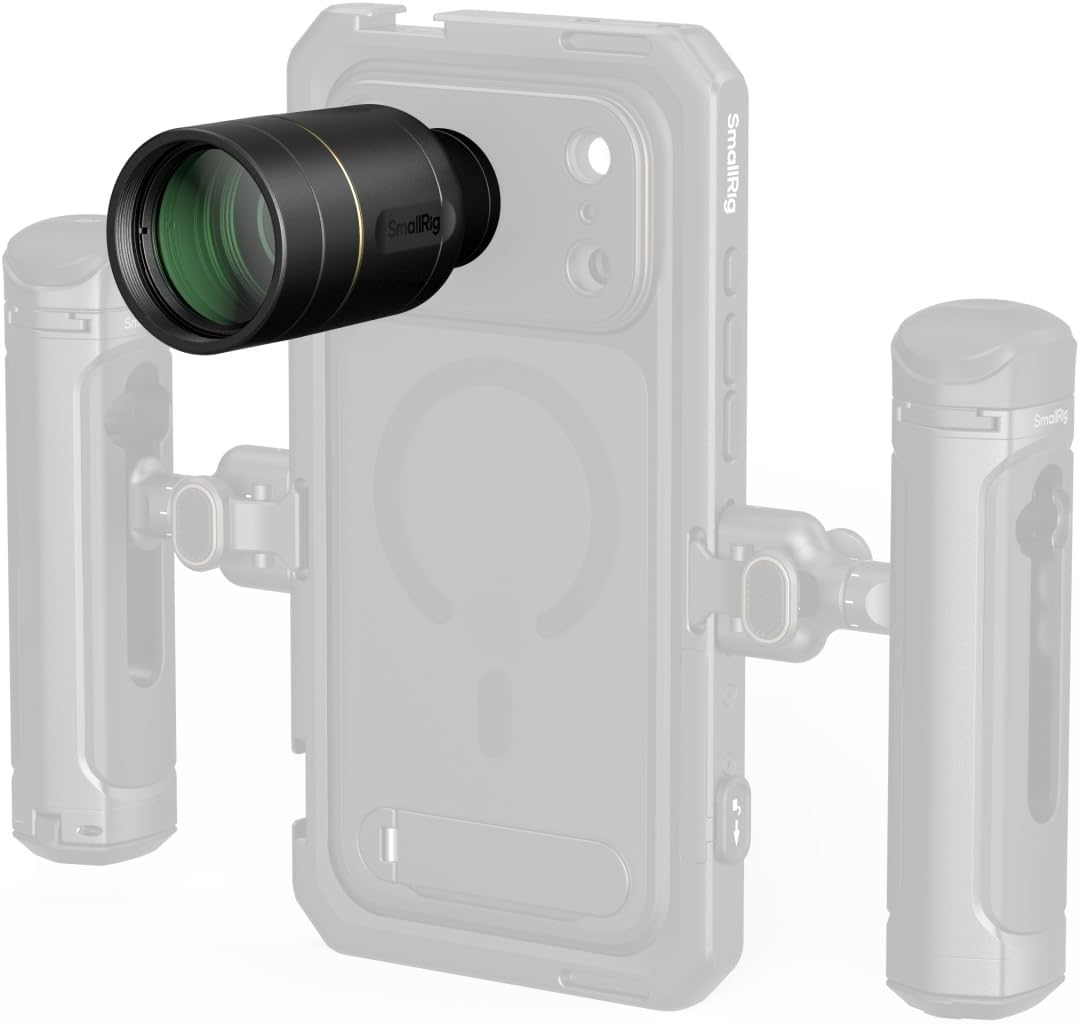 Thumbnail 1 de SmallRig T-Mount-5334 Teleobiettivo 2x + kit macro per iPhone 17/16/15 Pro Max
