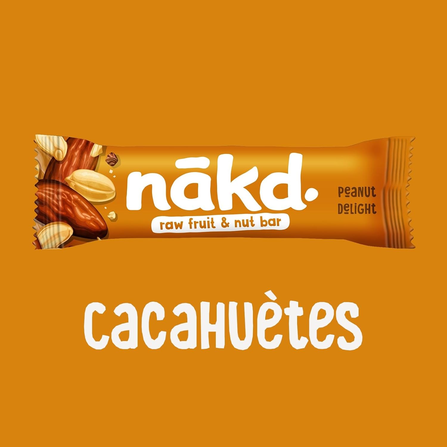 Thumbnail 2 de Nākd. Cacahuètes — Barres raw de fruits et noix 100% ingrédients naturels, vegan