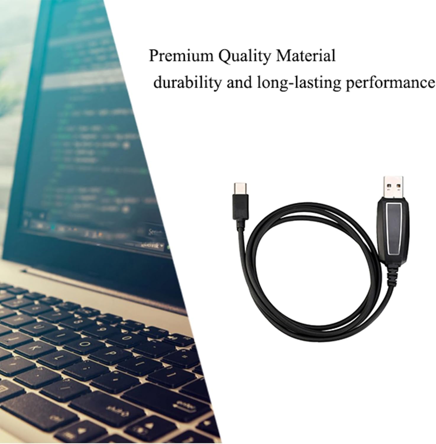 Thumbnail 4 de Retevis RT622P USB Programmierkabel Typ C – kompatibel mit RT665, RB619, RT622P, RB666
