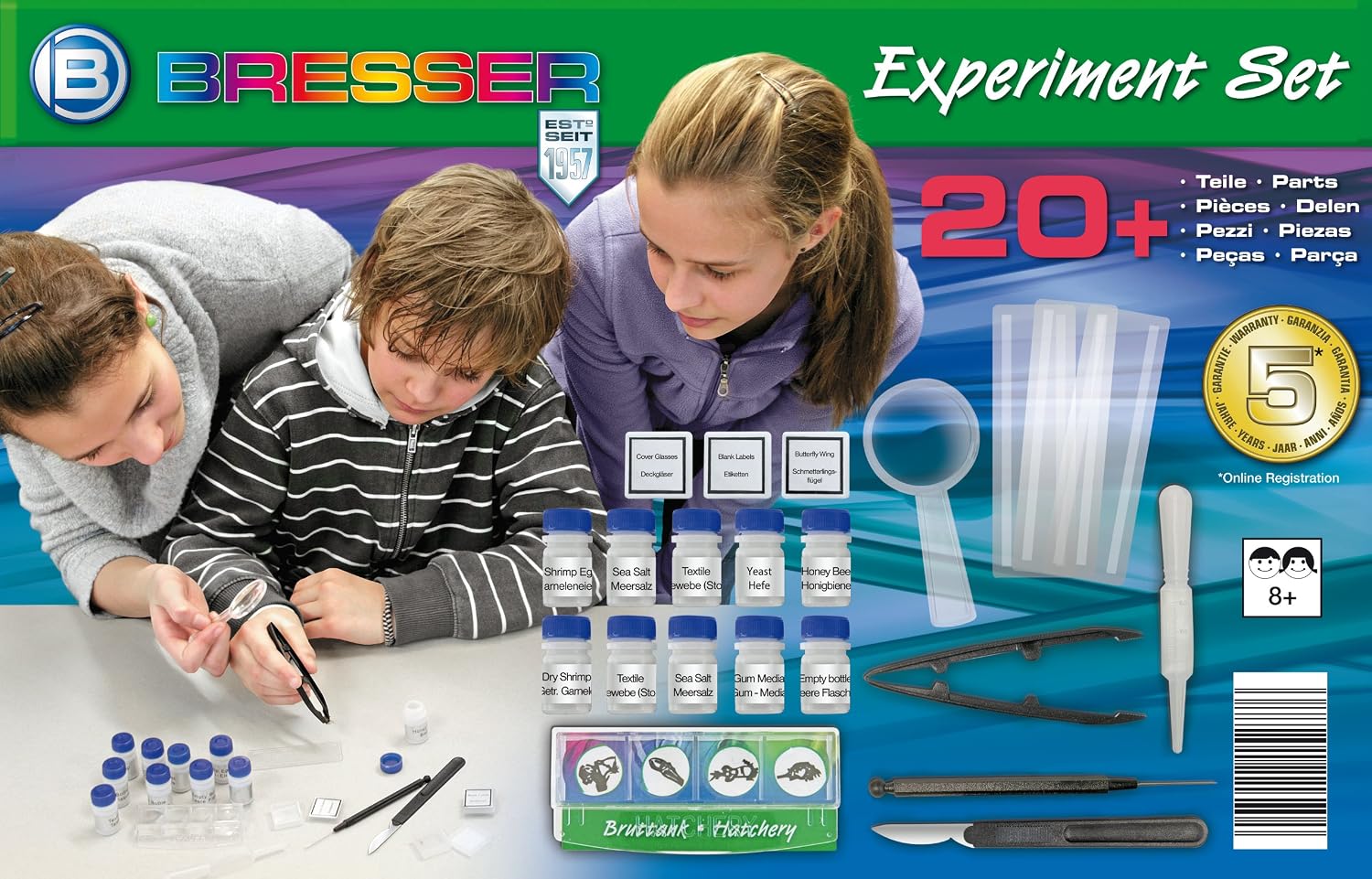 Detalle 1 de Bresser Junior Experimentier-Set Mikroskopie