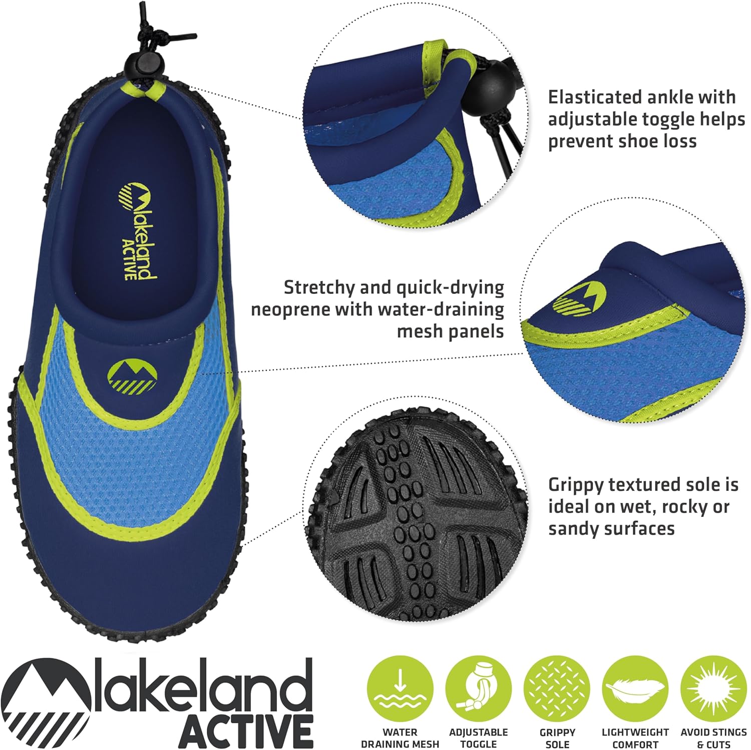 Thumbnail 3 de Lakeland Active Boy's Eden Aquasport Water Shoes
