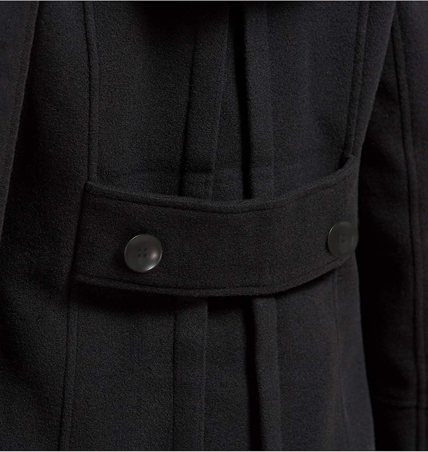 Thumbnail 4 de Tanming Wool Pea Coat Hooded, Double Breasted