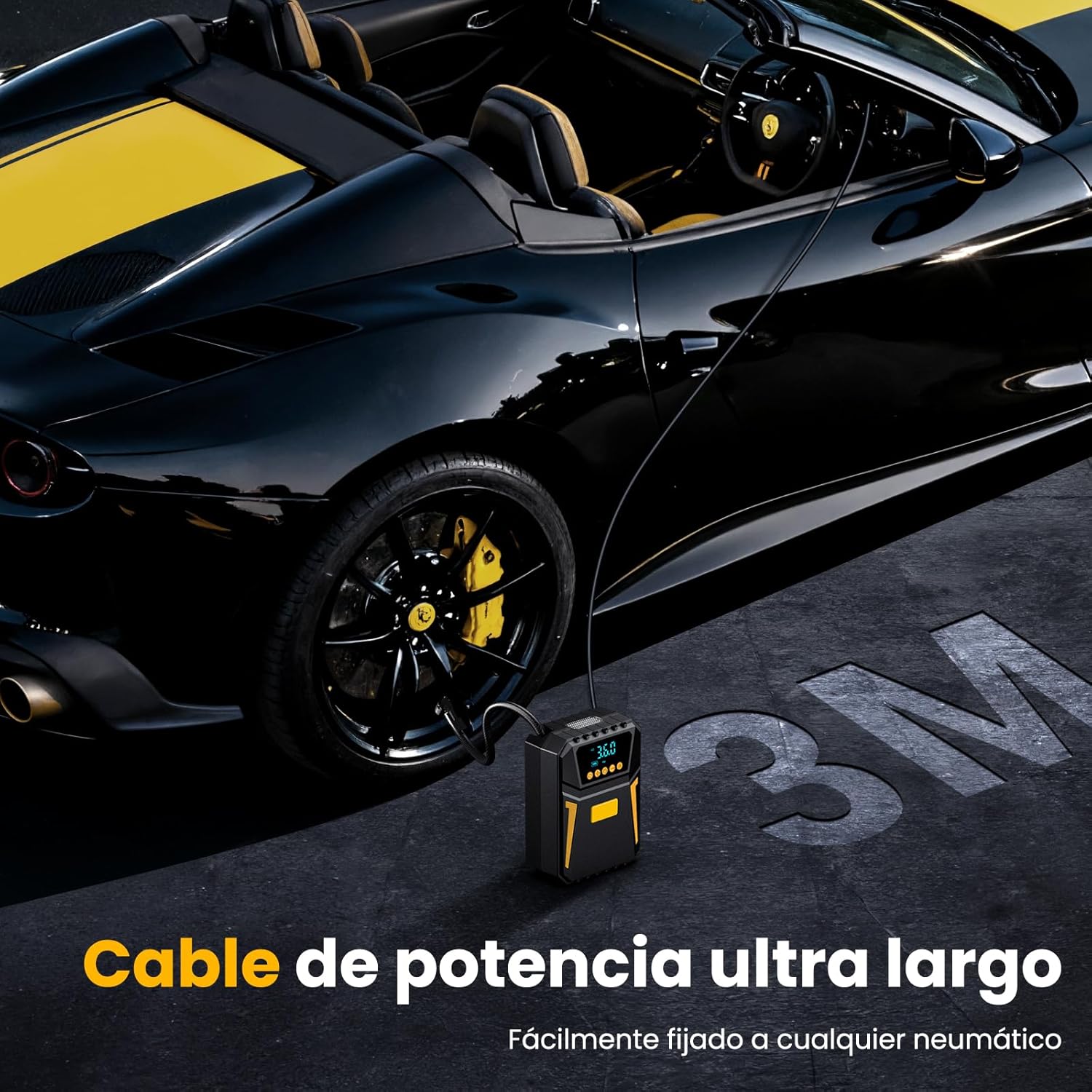 Thumbnail 4 de Ipflin Inflador Ruedas Coche 12V 150 PSI