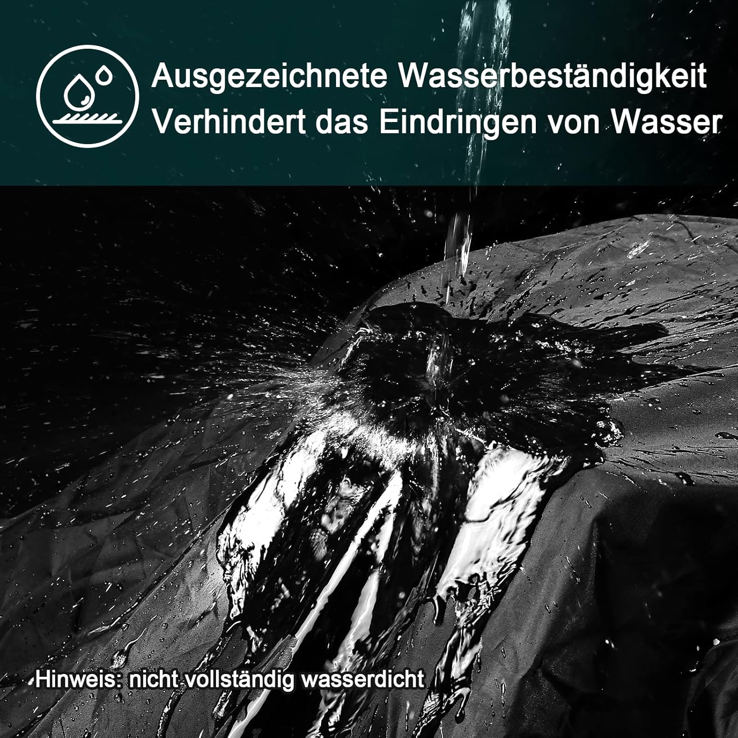 Thumbnail 2 de LIHAO Motorradabdeckung (Abdeckplane) 245 × 105 × 125 cm – winterfest, wasserdicht & UV-geschützt