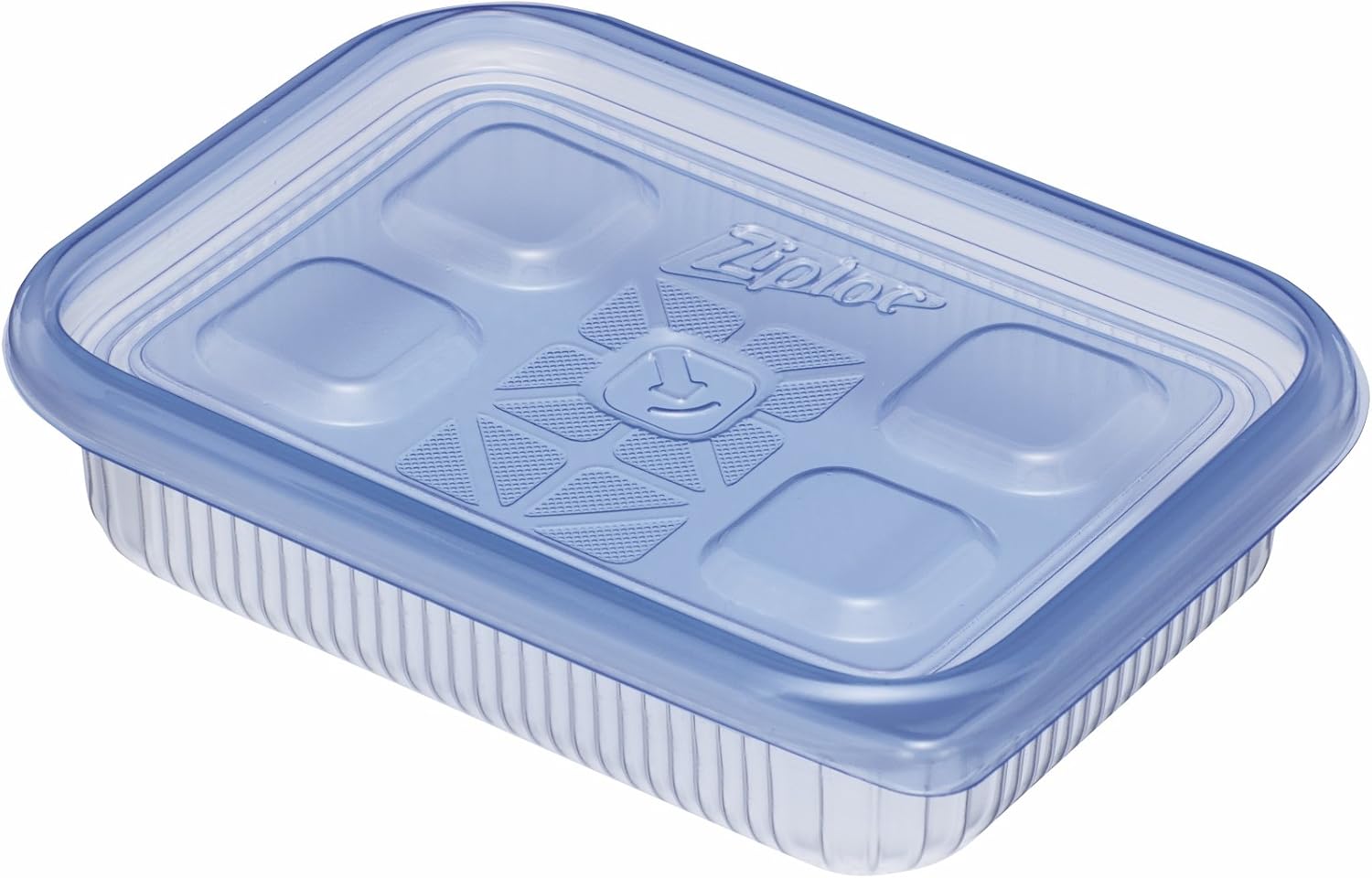 Detalle de Ziploc ジップロック コンテナー ごはん保存容器 薄型 290ml 2個入×4個