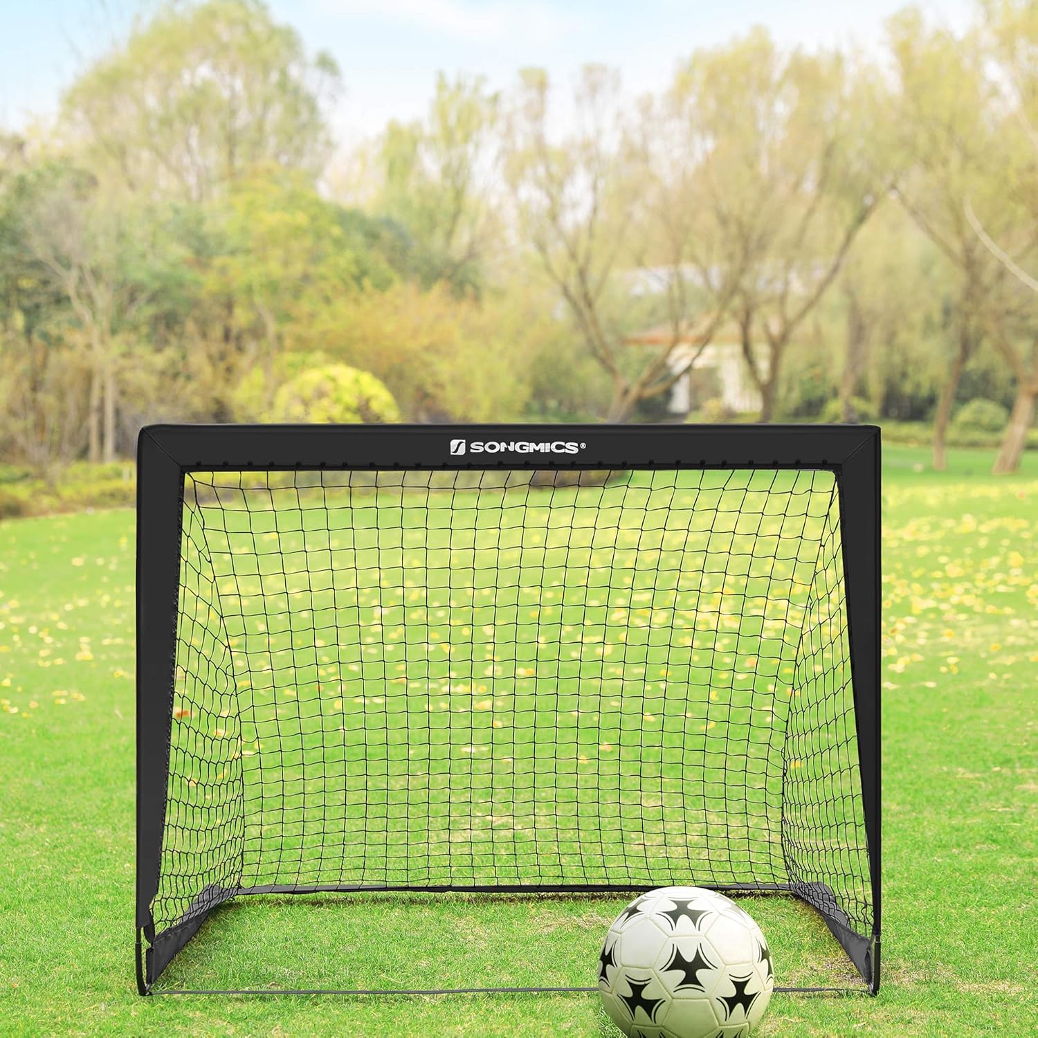 Thumbnail 3 de SONGMICS set da calcio pieghevole, 2 porte