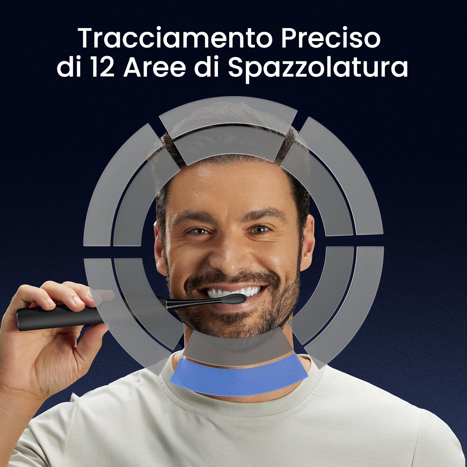 Detalle 1 de Oclean X Elite 10 Spazzolino elettrico 40°