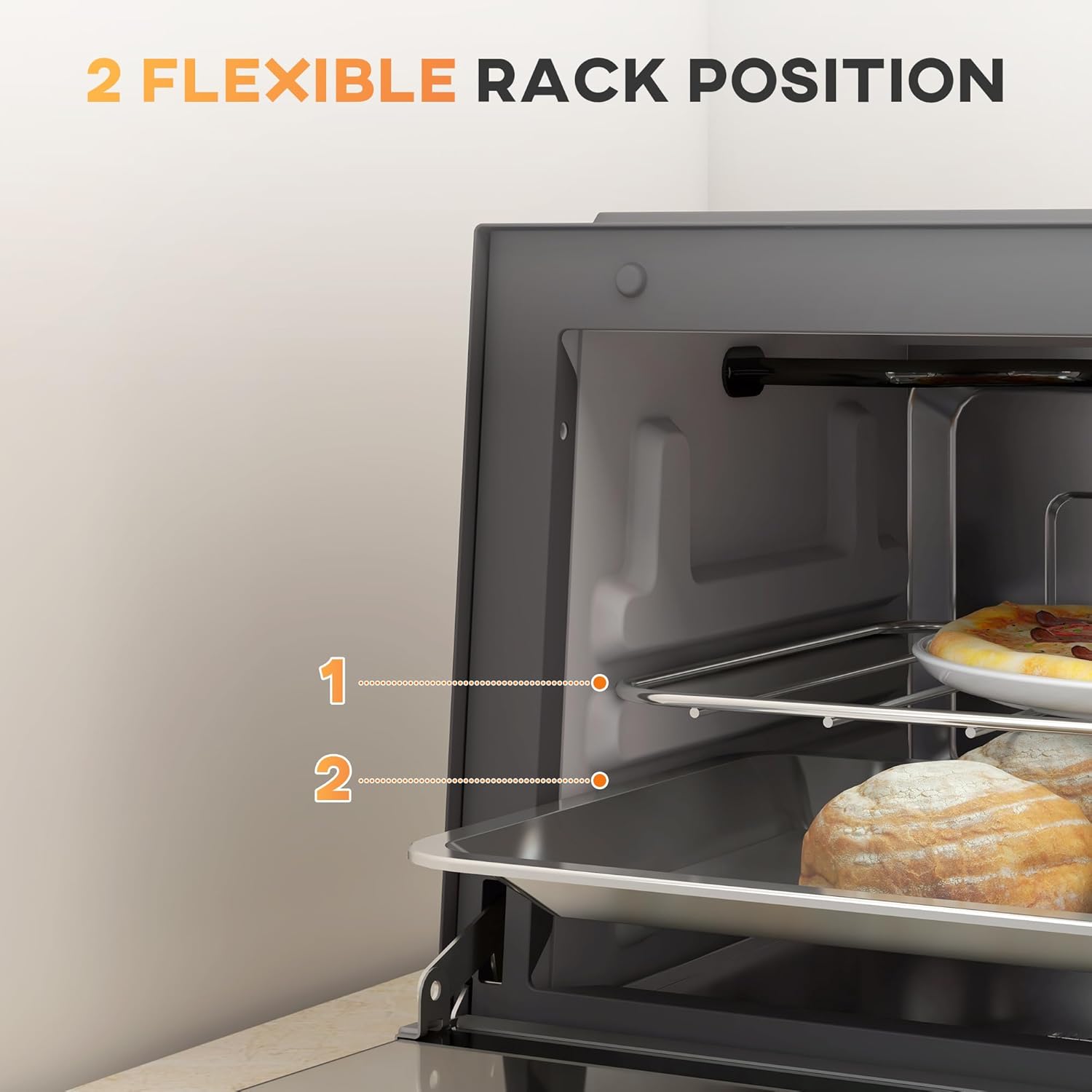 Thumbnail 4 de HOMCOM Mini Oven 9L Compact Countertop Oven