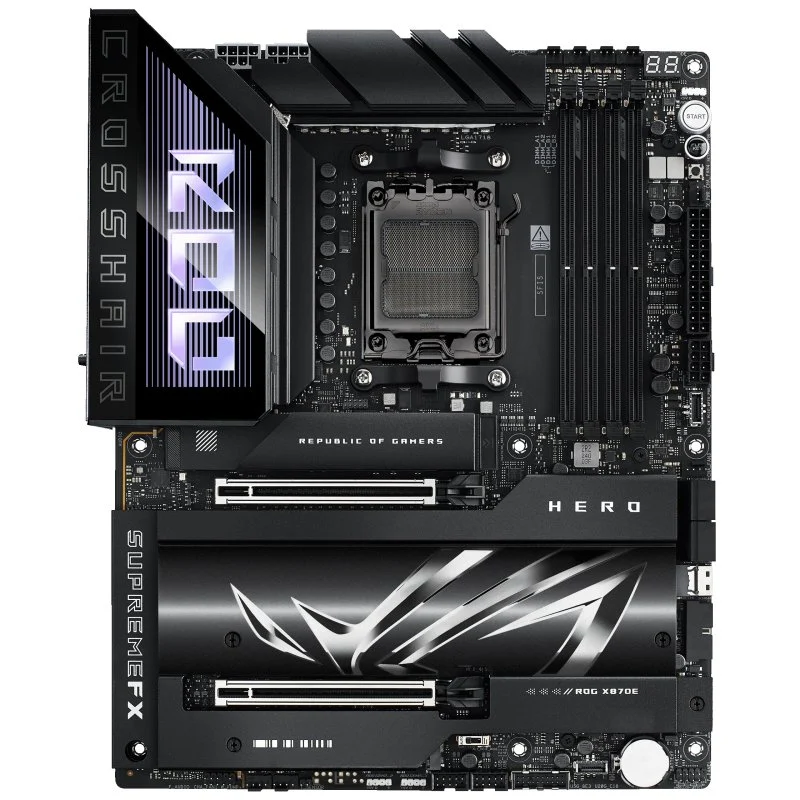 Detalle 2 de ASUS ROG CROSSHAIR X870E HERO placa base ⚙