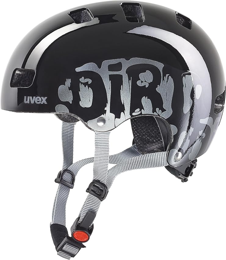 Detalle de uvex kid 3, casco infantil robusto y ventilado 🏍