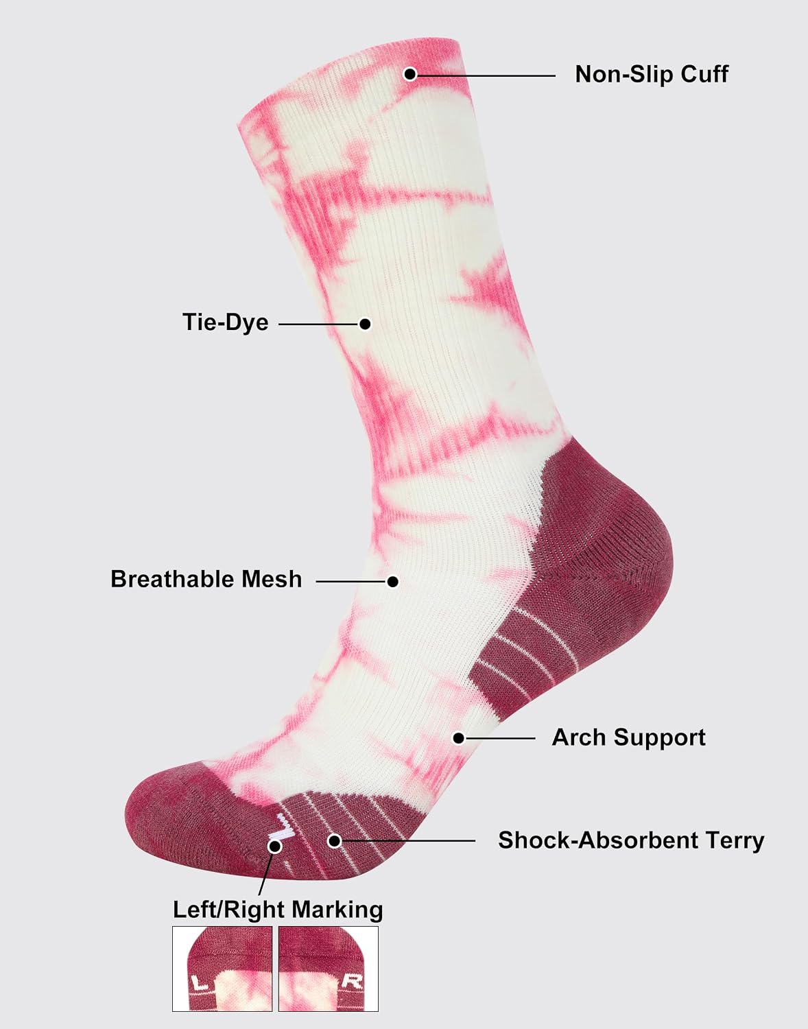 Detalle 1 de Pioneer Camp Merino Wool Hiking Socks