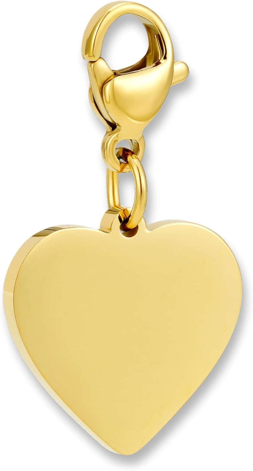 Detalle de Pendentif charm acier 316L 18K or