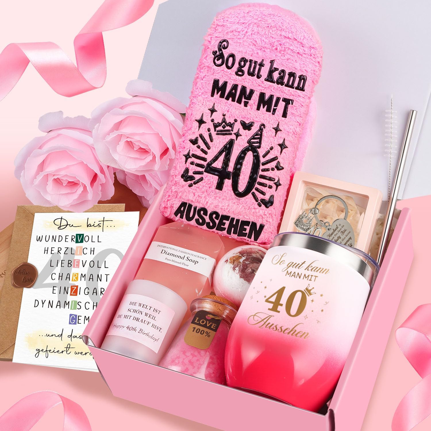 Thumbnail 3 de Giftota 40. Geburtstag Geschenkset 40
