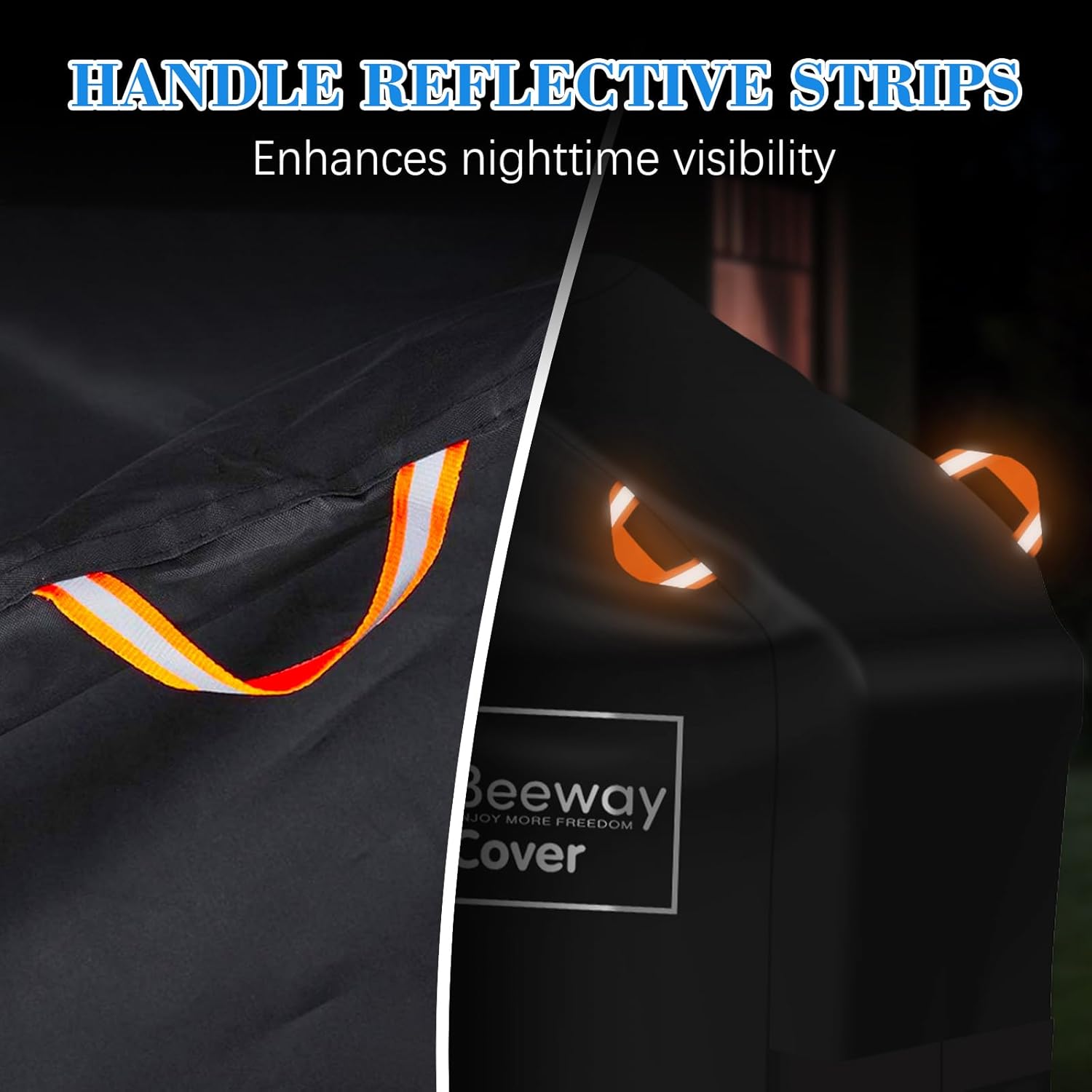 Thumbnail 4 de BEEWAY Barbecue Cover: Heavy-Duty 120 x 60 x 120cm UV & Waterproof Grill Shelter